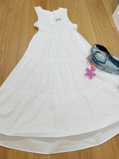 Popelinove šaty zara, zara,s