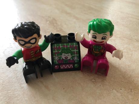 Lego duplo robin a joker, top stav, 