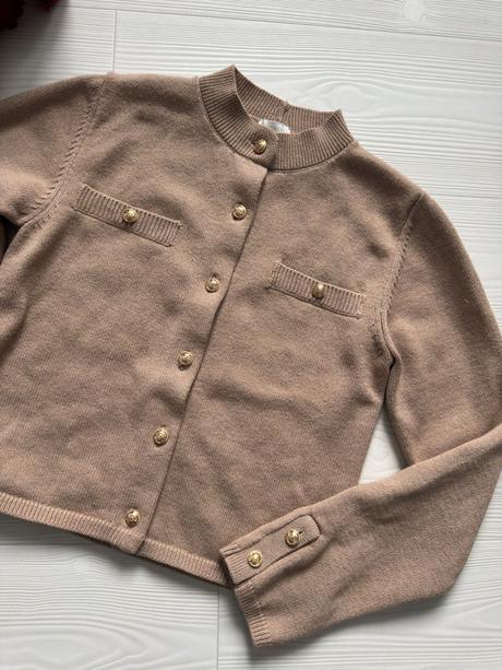 H&m - príjemný sveter na zapínanie, h&m,s