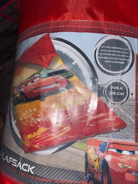Cars spací vak , či detsky spacák, c&a