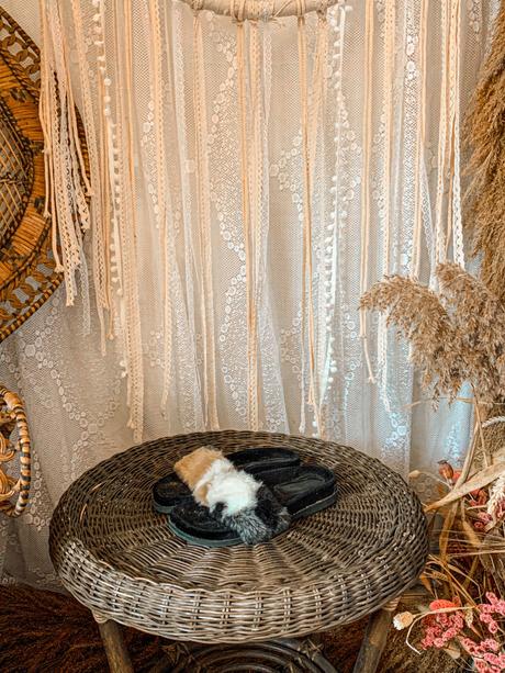 Zara slapky s kozusinu 36/37, zara,37