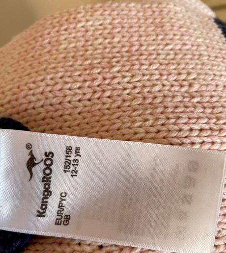 Modro-ružový pulovrik 152/158, otto,152