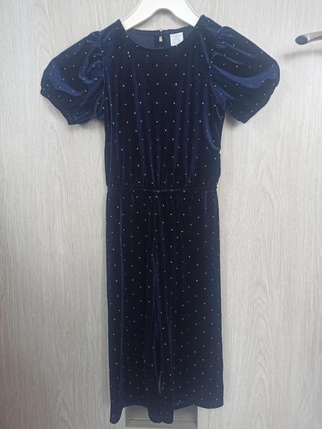 Lindex zamatový overal s kamienkami, lindex,104