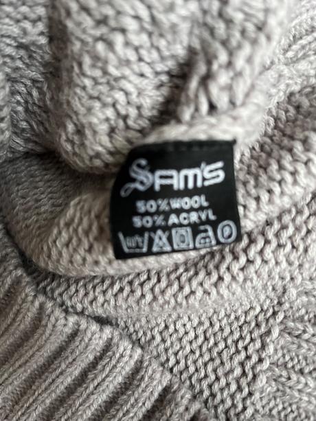 Sam's vlnený pulover vel.s, s