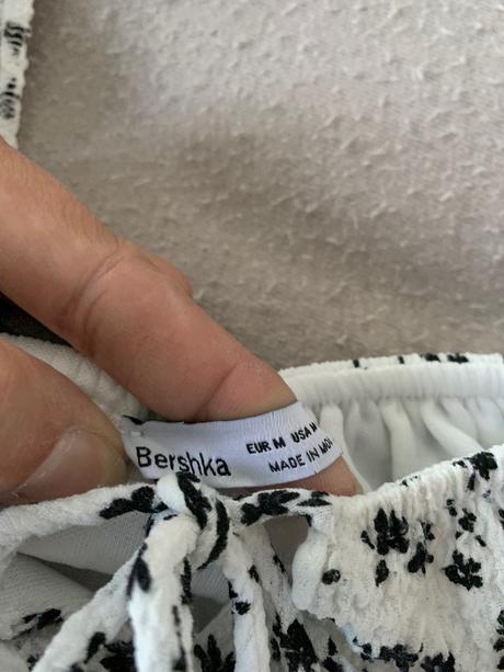 Kvetinkovy top, bershka,m