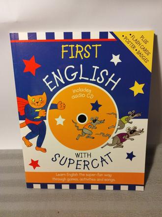 First english with supercat + audio cd, 