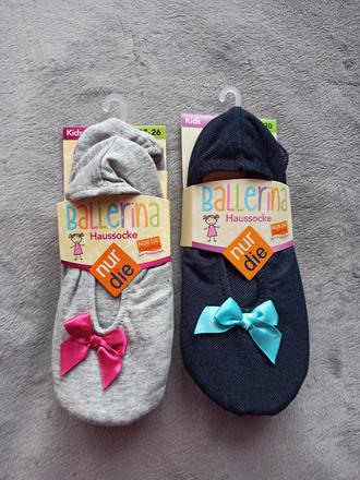 Balerínky, protišmykové papučky uni veľkosť 23-26, 23 / 24 / 25 / 26