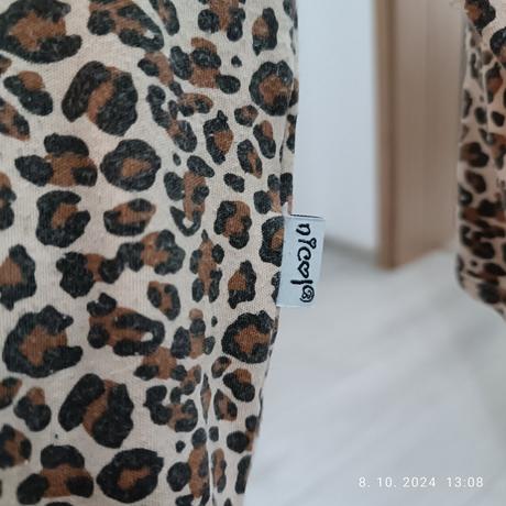 Dievčenské body s dlhým rukávom, 80