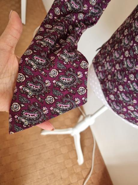 Fialový elastický top 38, 38