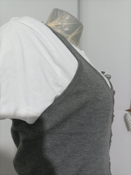 Pletená vesta, calliope,xl