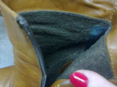 Hnedé kožené kotníky, 35