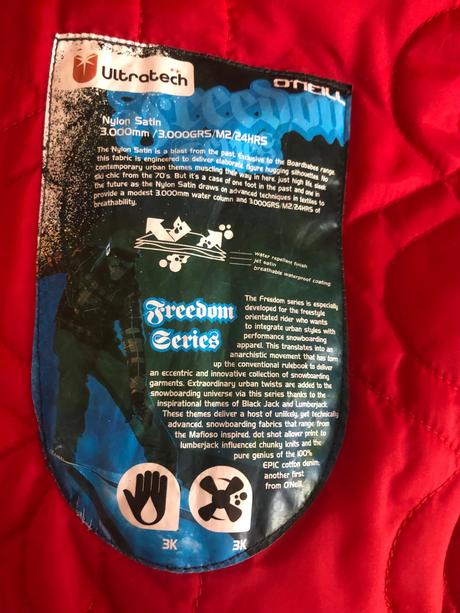 O neill lyziarska/ snowboardova bunda, o'neill,l