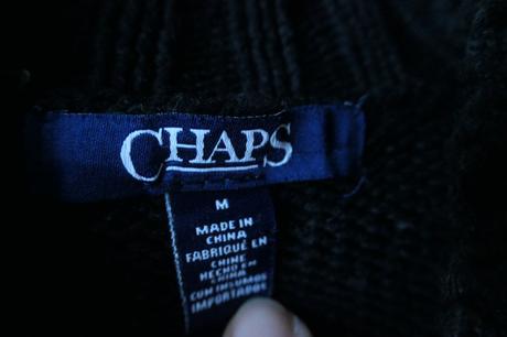 Chaps ralph lauren krasny lyziarsky sveter m, ralph lauren,m