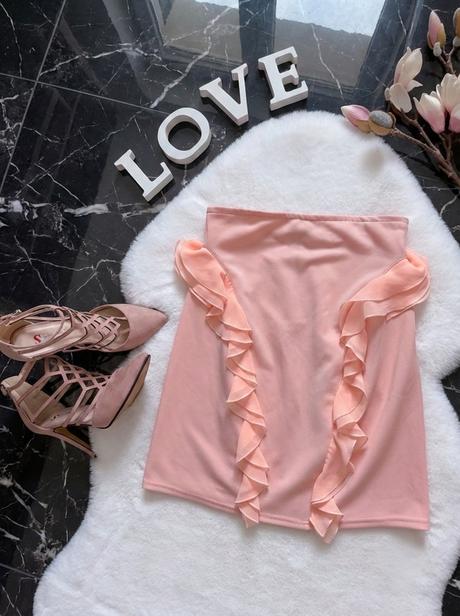 Sukňa s volánmi, s