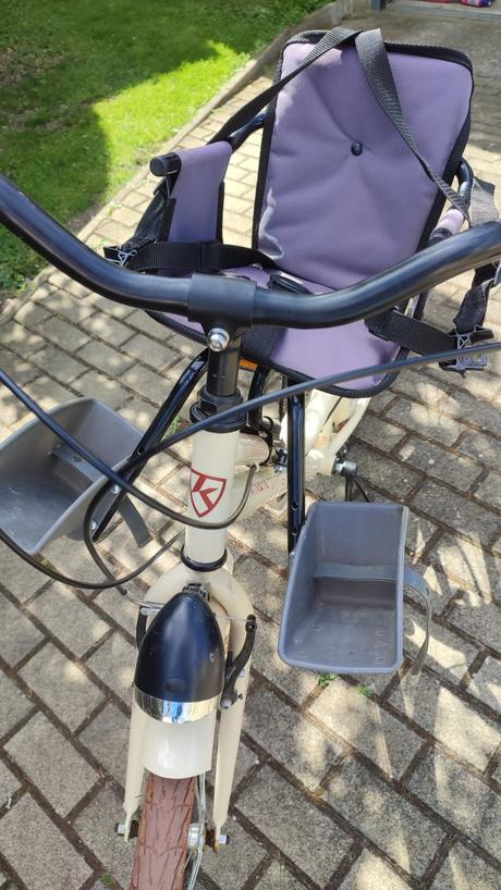 Detská sedačka pekar na bicykel, 