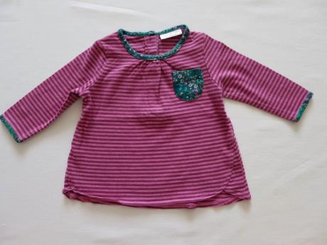 Prúžkované tričko, next,62