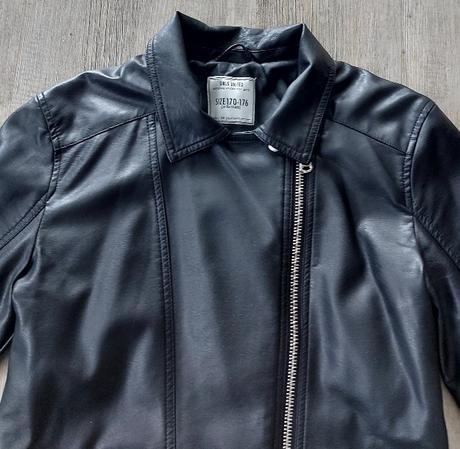 Dievčenská koženková bunda, 170