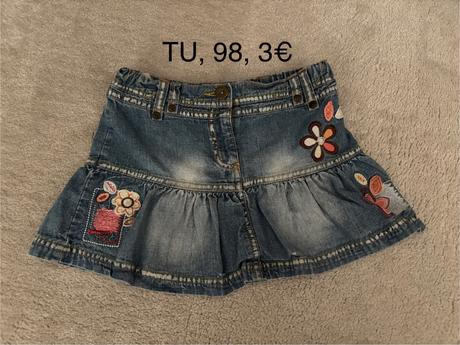 Riflová sukňa, tu,98