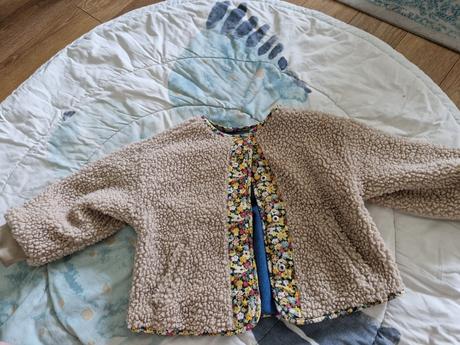 Obojstranný kabát zara, zara,104