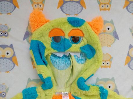 Karnevalový chlpatý overal strašidielko veľ.1-2r,