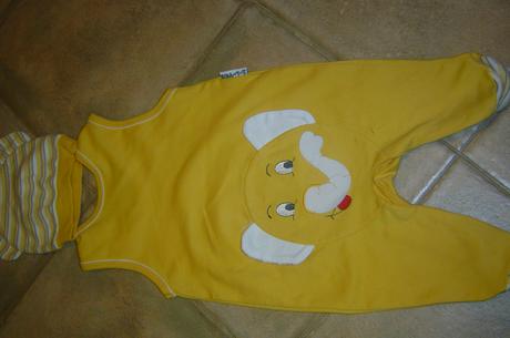 Prekrásna žltučká sloníková 3 kombinácia, 62