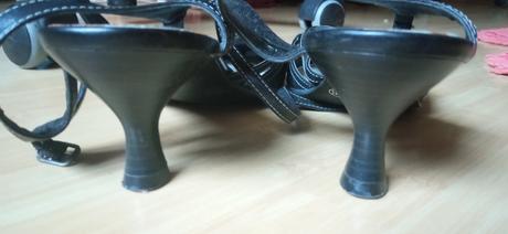 Kožené lodičky / sandále 38, minozzi,38