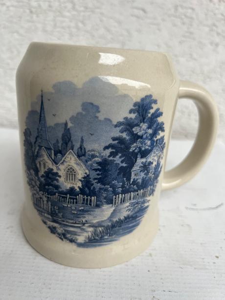 Keravitral zriedkavy krigel pohar keramika zberate,