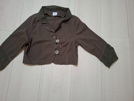 Bundička pre dievčatka, khaki veľ.116, 116