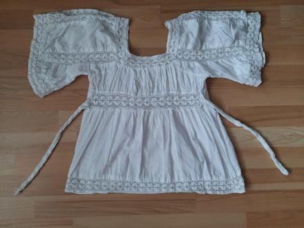 Čipkovaná blúzka, s