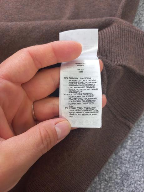 Nenoseny sveter montego, l, l