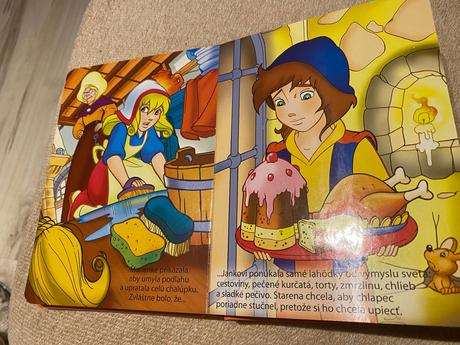 Krásne leporelo o popoluške a jankovi a marienke,