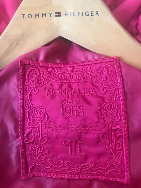 Monnalisa ruzova bundicka velkost 6m, monnalisa,68