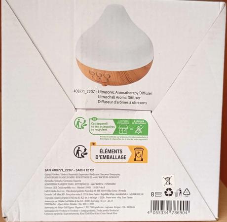 Ultrazvukový aromatický difuzér,