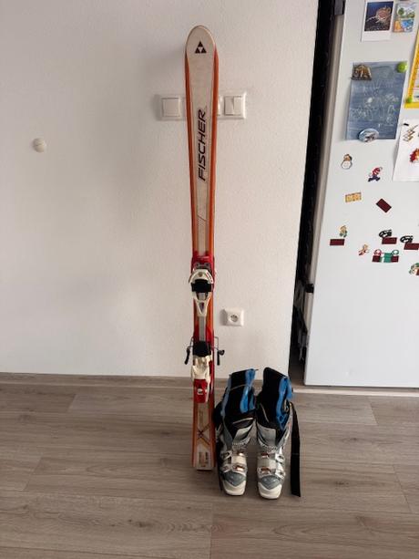 Skialp komplet fisher plus garmont, fischer,150-159 cm