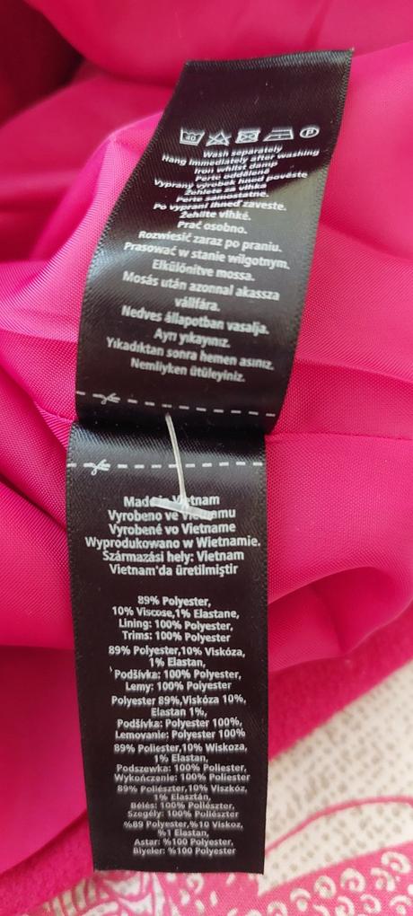 Ružový kabát f&f, f&f,40