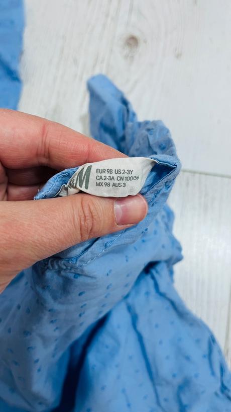 Letné šaty 3ks 98,104,116, h&m,98