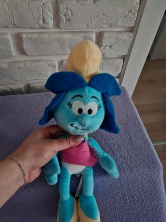 Šmoulinka cca 30-40 cm vhodna ako darcek, 