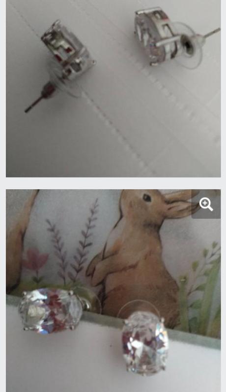 Náušnice kryštál či zirkonia, 