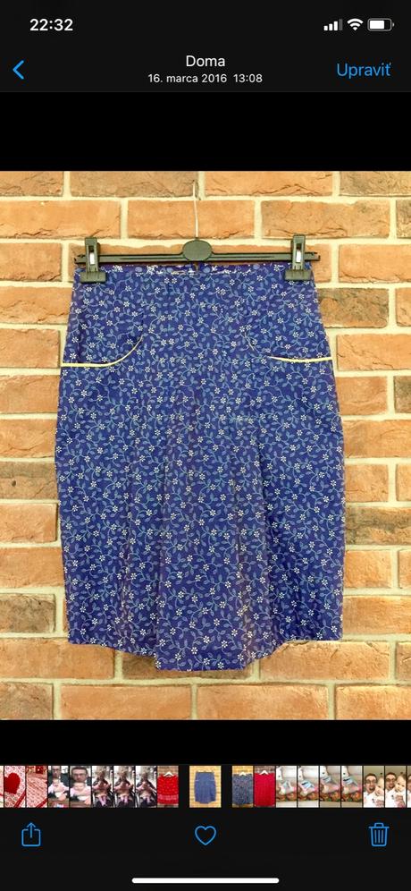 Folklorna sukna/ludovy motiv, l / m / s / xs