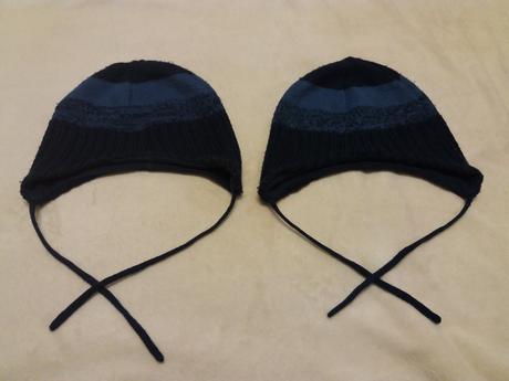 Zimné čiapky h&m dvojičky, h&m,62