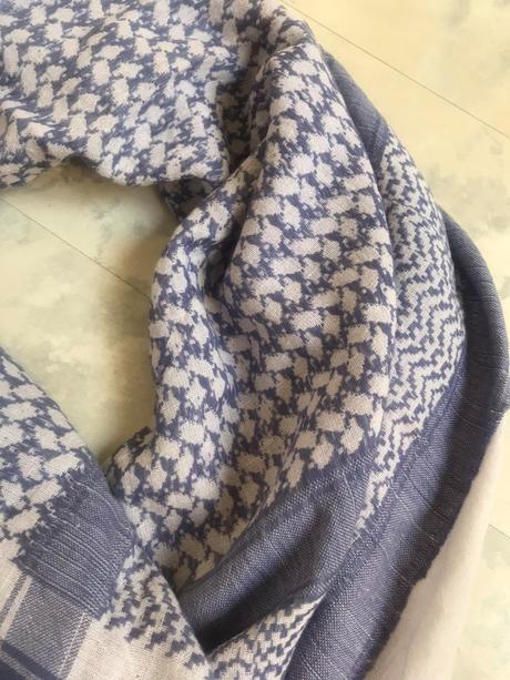 Sedliacka veľká bavlnená šatka, xxxl