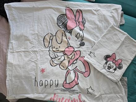Obliečky na perinky pre dievčatko minnie, šírka (cm): 100,dĺžka (cm): 135