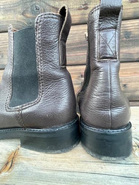 Kožené topánky h&m, h&m,37