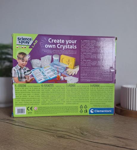 Clementoni detské laboratórium  výroba kryštálov, 