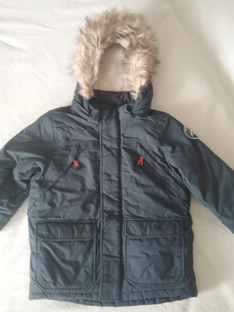 Zimna bunda, h&m,104