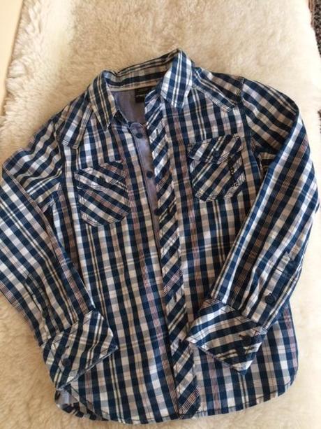 Frajerská košeľa z dlhým rukávom 134/140, chapter young,134