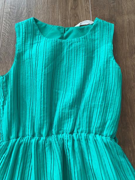 Zelené saty, h&m,164