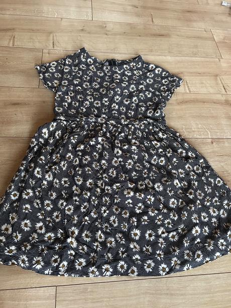 Kvietkované minišaty, topshop,s