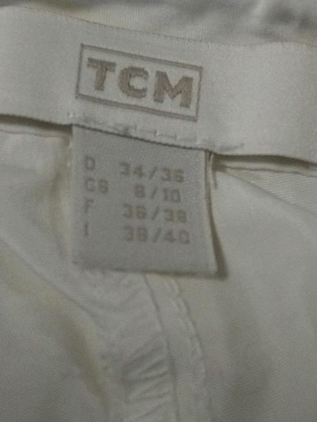 Dámske biele nohavice na leto, tcm, tcm,xs