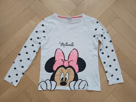 Dievčenské tričko s mimmie, 128